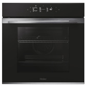 Haier H6 ID25G3HTX 78 L 3300 W Nero, Acciaio inox