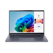 Acer Swift Go 14 AI SFG14-01-X4DG Qualcomm Snapdragon X1P-42-100 Computer portatile 36,8 cm (14.5") WUXGA 16 GB DDR5-SDRAM 512 GB SSD Wi-Fi 7 (802.11be) Windows 11 Home Italiano Grigio