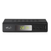 Digiquest Twin Tuner Small Edition Ethernet (RJ-45), Terrestre Full HD Nero