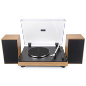 New Majestic TT 54 Giradischi con trasmissione a cinghia Nero, Legno