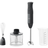 AEG Frullatore a Immersione HB4-1-6GG, Tecnologia Truflow, 600 W, Nero