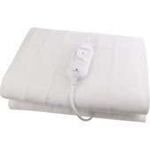 Electroline BHES25 Termocoperta scaldaletto singola Bianca 60W lavabile in lavatrice telecomando