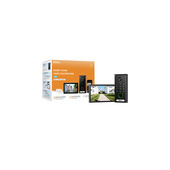 Imou Videocitofono VDP7 - 5MP, schermo da 7'', Collegamento a 2 fili, Dual-Band WiFi 2.4GHz/ 5GHz, 4 modalità di apertura, Visione notturna ad infrarossi, comunicazione bidirezionale, modalità privacy e rilevamento umano e veicoli. Design impermeabile.