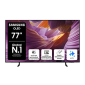 Samsung OLED AI TV 77" QE77S85FAEXZT 4K, Processore NQ4 AI Gen2, 4K AI Upscaling, Schermo antiriflesso, OLED HDR, Dolby Atmos & OTS Lite, Contour Design, Vision AI Smart TV, 2025