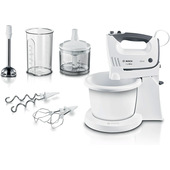 Bosch MFQ37490 Sbattitore ErgoMixx 750 W Bianco, grigio