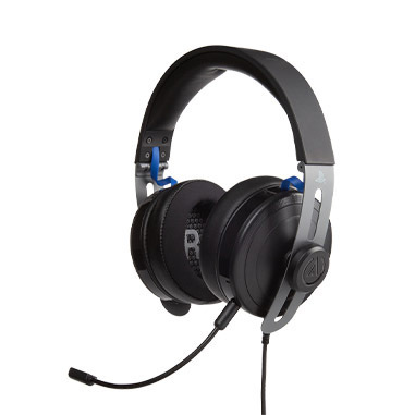 PowerA 1514093-01 cuffia e auricolare Cuffie Cablato A Padiglione Giocare Nero, Argento