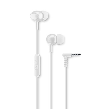 Cellularline VOICE IN-EAR Auricolari in-ear con microfono, tasto di risposta e connettore Jack 3.5mm