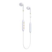 Happy Plugs Wireless II Auricolare In-ear, Passanuca Musica e Chiamate Micro-USB Bluetooth Bianco