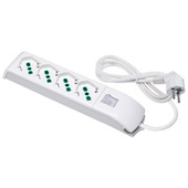 FANTON 4101000 prolunghe e multiple 1,5 m 4 presa(e) AC Bianco