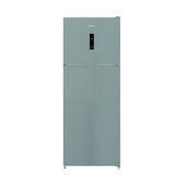 Hotpoint Ariston HPAD2 6472 XP4E Frigorifero doppia porta a libera installazione, Dual no frost, 70cm, Classe E, Pet Inox, 38 dbA, h186,5 cm