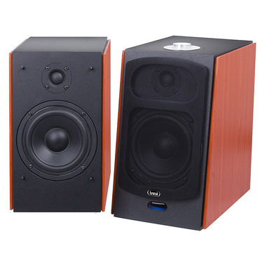 Trevi AVX 590 BT altoparlante 2-vie Nero, Legno Con cavo e senza cavo 120 W