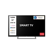 IOPLEE SMART TV 50" UHD 4K, Sistema operativo VIDAA, Triplo tuner DVBT2/C/S2, Certificato TivuSAT, Piedistallo centrale in metallo, Dolby Audio, Parental Control