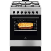 Electrolux LKK620010X Cucina a libera installazione mista piano a gas + forno elettrico