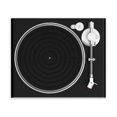 Victrola Hi-Res Carbon Giradischi con trasmissione a cinghia Nero, Argento