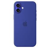 Apple Custodia MagSafe in silicone per iPhone 16 Plus - Blu oltremare