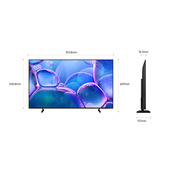 Samsung Crystal UHD 43" UE43U7000FUXZT 4K, Processore Crystal 4K, HDR, Smart Experience, OTS Lite & Adaptive Sound, Metal Stream Design, Smart TV, 2025