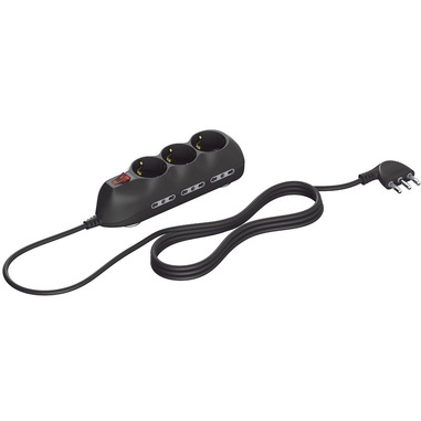 bticino 3699GB prolunghe e multiple 9 presa(e) AC Nero