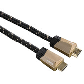 Hama Cavo HDMI Ultra HD 8K, 2 metri, HDMI, High Speed with Ethernet, connettoridorati, spine in metallo, ferrite, 5 stelle