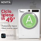Hoover LINK PRO HPS484DAMR/1-11 lavatrice Caricamento frontale 8 kg 1400 Giri/min Bianco