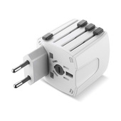 Cellularline World Travel Adapter - Universal Adattatore universale per prese di tutto il mondo