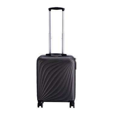AD Trend 111003 bagaglio Trolley Guscio rigido Nero 30 L Acrilonitrile butadiene stirene (ABS)