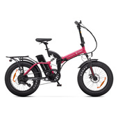 Argento e-Mobility BiMax Nero, Rosso Alluminio Taglia unica 50,8 cm (20") 27,7 kg Ioni di Litio