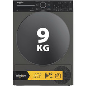 Whirlpool C WD 96M GBS IT, Capacità 9kg, classe A, colore Manhattan Grey, Display digitale XL, Wi-Fi, IronTouch