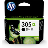 HP Cartuccia di inchiostro nero originale ad alta capacità 305XL