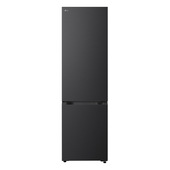 LG GBBS726BEV Frigorifero combinato Fit & Max 60cm, Classe B, 375L, AI Inverter, Black Steel
