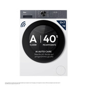 Hoover HLPD4117BL10UH11 lavasciuga Libera installazione Caricamento frontale Bianco