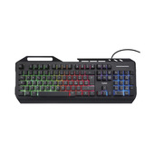 IOPLEE 289G kit Tastiera e Mouse Gaming USB QWERTY Nero