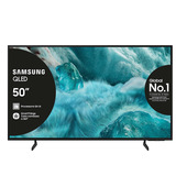 Samsung QLED AI TV 50" QE50Q7FAAUXZT 4K, Processore Q4 AI, 4K Upscaling, Color Booster Pro, OTS Lite, Slim Look Design, Vision AI Smart TV, 2025