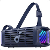 Anker Boom 3i di - Altoparlante robusto 50W, impermeabile IP68 (acqua salata), galleggiante, BassUp 2.0, Bluetooth 5.3, autonomia 16 ore, TWS. Ideale per Kayak/Pesca/Campeggio
