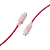 Cellularline Stylecolor Cable 100cm - USB-C to Lightning Cavo colorato da USB-C a Lightning