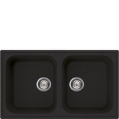 Smeg LZ862A2 lavello Lavello montato su piano Rettangolare