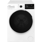 Smeg WDNP064SLD lavasciuga Libera installazione Caricamento frontale Bianco D