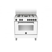 Bertazzoni La Germania Americana AMN855EBV cucina Elettrico Gas Bianco