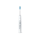 Philips Sonicare ExpertClean 7300 Spazzolini Elettrici Sonici, confezione da 2 spazzolini bianchi con custodia e testine di ricambio HX9911/19