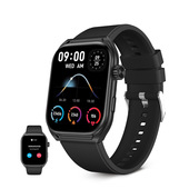 Ksix BXSW28N smartwatch e orologio sportivo 5,23 cm (2.06") AMOLED Digitale 401 x 502 Pixel Touch screen Nero