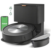 iRobot Roomba Combo j5+ aspirapolvere robot Aspirapolvere Lavapavimenti, Base Autosvuotante Nero