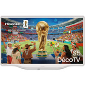 Hisense 43S5Q TV 109,2 cm (43") 4K Ultra HD Smart TV Wi-Fi Argento, Bianco
