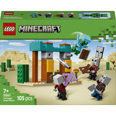 LEGO Minecraft 21267 Pattuglia nel Deserto della Bestia, Gioco di Ruolo Bambini 7+ con 4 Personaggi del Videogioco e Accessori