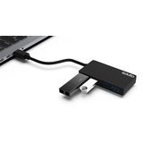 IOPLEE HPG-HC34A hub di interfaccia USB 3.2 Gen 1 (3.1 Gen 1) Type-A 5000 Mbit/s Nero