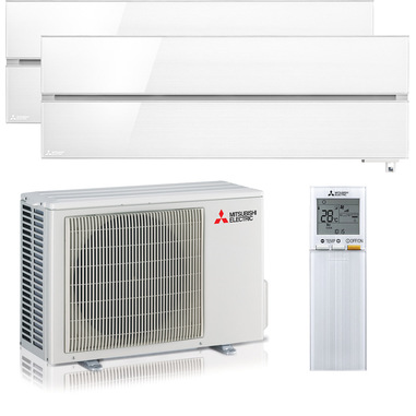 Mitsubishi Electric Dualsplit 9000+12000BTu MXZ-2F42VF3-E1 + MSZ-LN35VG2V-E1 + MSZ-LN25VG2V-E1 condizionatore fisso