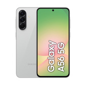 Samsung Galaxy A56 5G, Smartphone con Funzioni intelligenti, Display Super AMOLED 6.7”, 8GB RAM, 256GB, Camera 50MP, Batteria 5.000 mAh, IP67, Awesome Lightgray