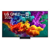 LG QNED evo AI MiniLED 65'' Serie QNED87B 65QNED87B6A, 4K, Dolby Vision, Processore α8 Gen3, VRR 144Hz, SMART TV 2026
