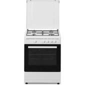 Electroline FSCE-60G4A cucina Piano cottura Gas Bianco A