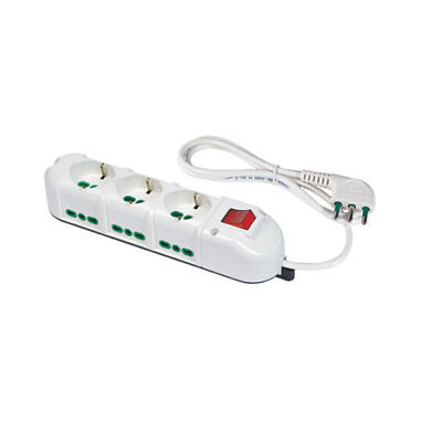 FANTON 42122 protezione da sovraccarico Bianco 9 presa(e) AC 1,5 m