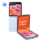 Samsung Galaxy Z Flip6 Smartphone AI, 256GB, RAM 12GB, Display 3,4" SAMOLED/6,7" Dynamic AMOLED 2X, Blue
