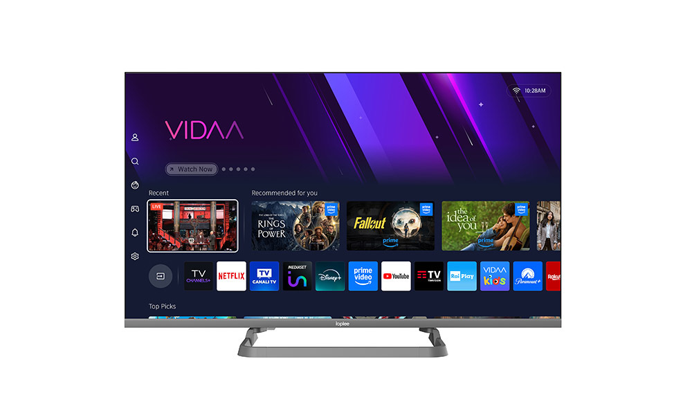 Smart TV IOPLEE 32″ HD con sistema VIDAA e triplo tuner integrato